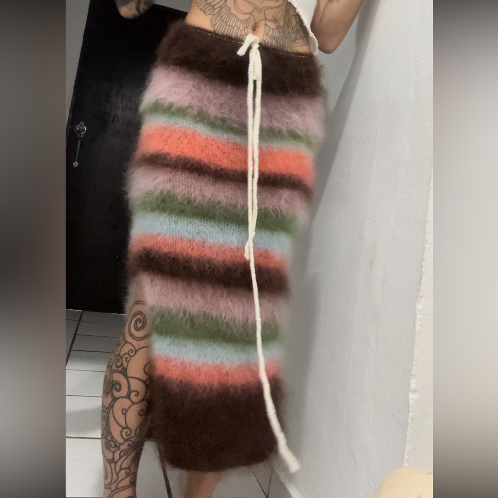 Mohair skirt
